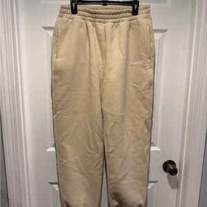 Comfrt Cream Joggers
